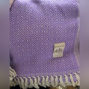 Authentic Alpaca Blanket – Made in Peru 🇵🇪